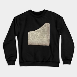 The Holy grail tablet_ Crewneck Sweatshirt